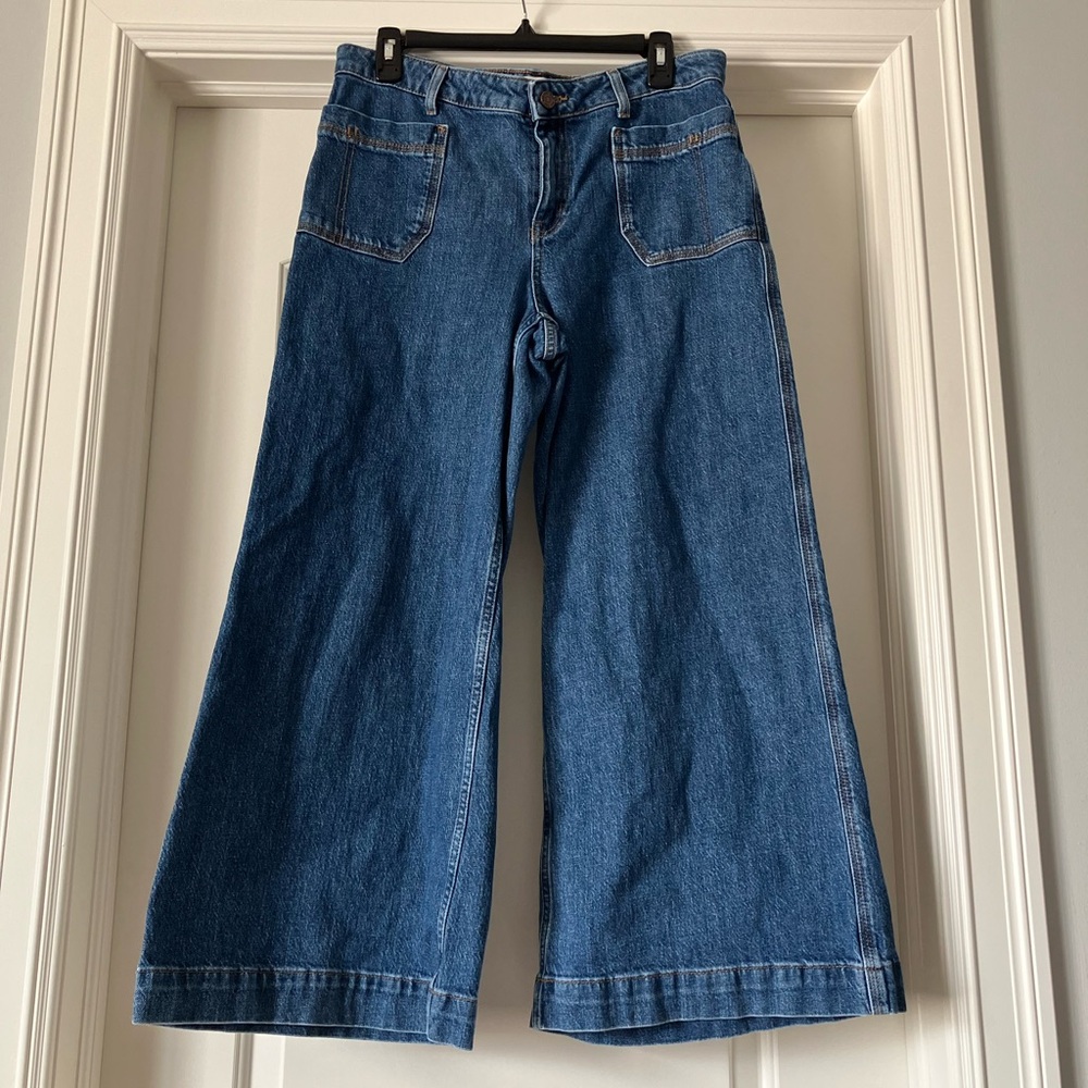 BDG Joey A-Line Wide-Leg Jeans